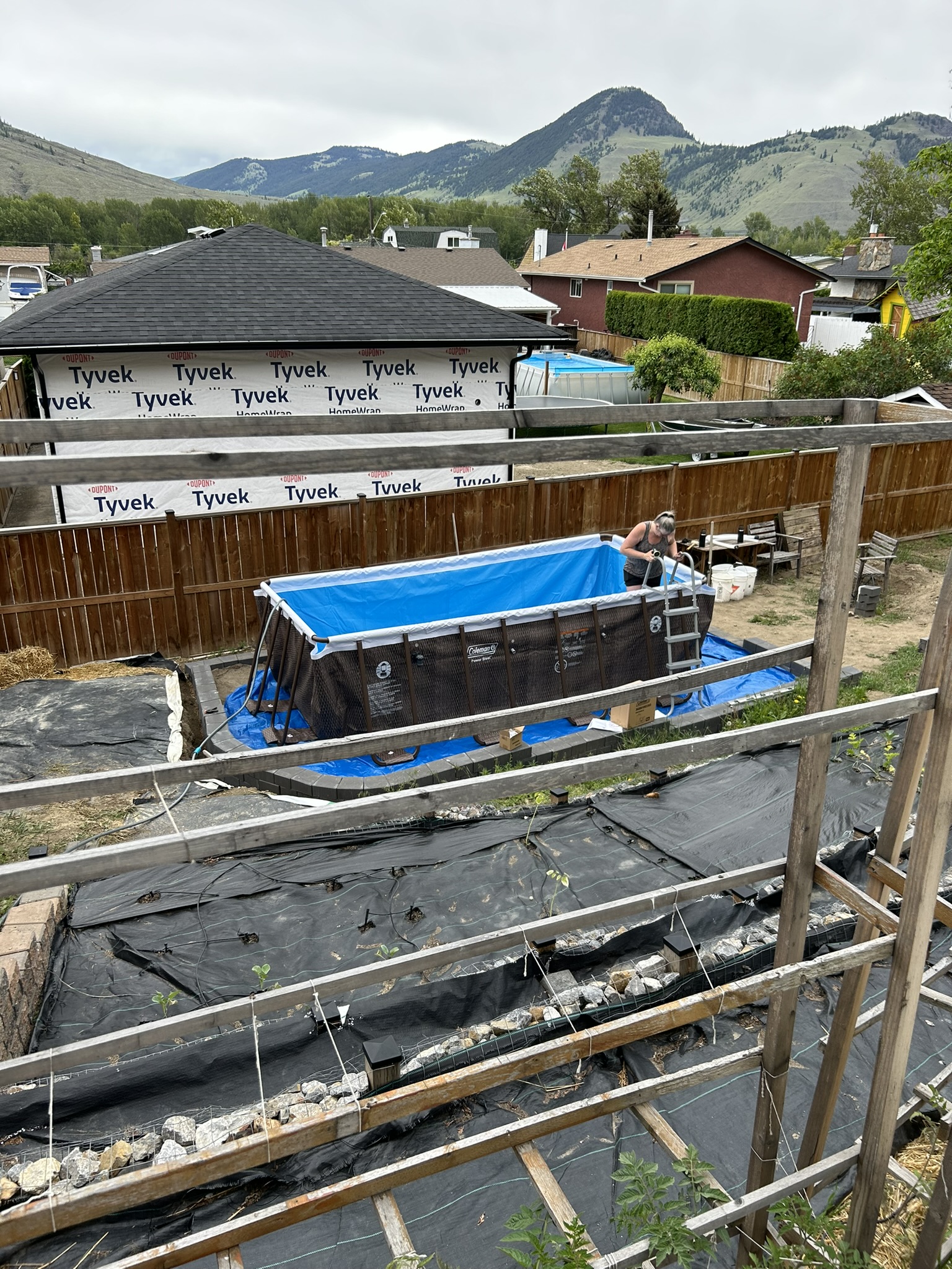 Coleman Pool Setup – JK Building The Dream